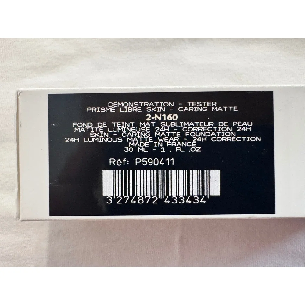 Givenchy Prisme Libre Skin-Caring‎ Matte Foundation 2-N160 1oz